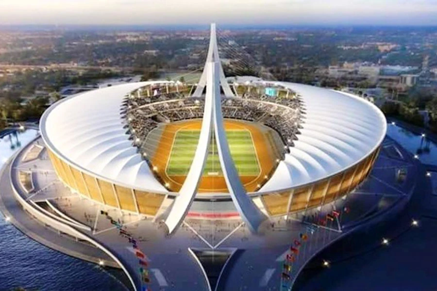 Ngọn lửa thiêng đêm 5-5 sẽ về đến khu liên hợp Morodok thắp sáng đài lửa SEA Games 32. Ngọn lửa thiêng đêm 5-5 sẽ về đến khu liên hợp Morodok thắp sáng đài lửa SEA Games 32.