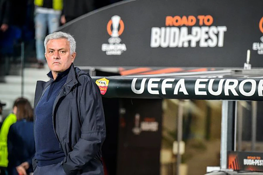 Jose Mourinho đang hi vọng giúp AS Roma vô địch Europa League. ẢNH: GETTY