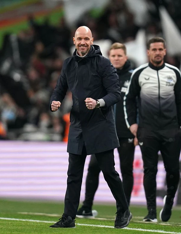 HLV Erik Ten Hag của MU đang tìm một tiền đạo chất lượng và ông có nhiều lựa chọn trên thị trường chuyển nhượng. ẢNH: PA