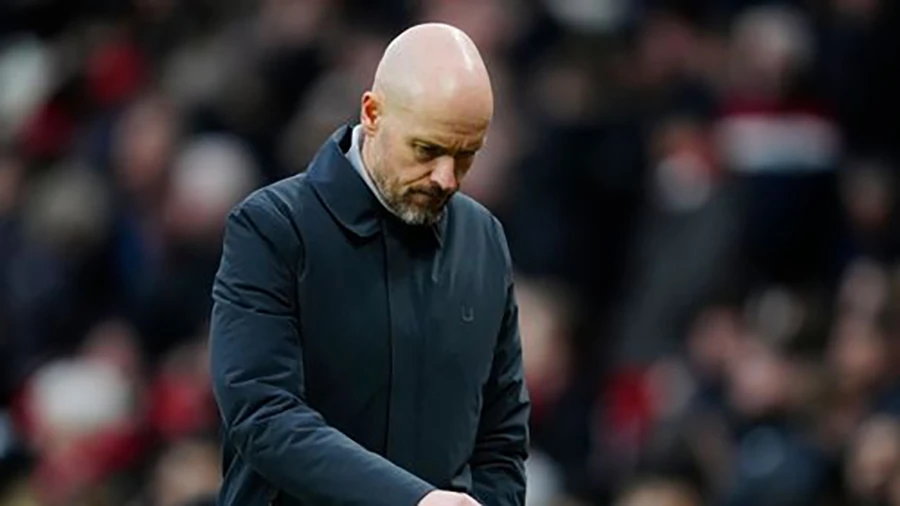 Ten Hag gặp khó khăn trong việc tìm một tiền đạo mới cho MU. ẢNH: GETTY