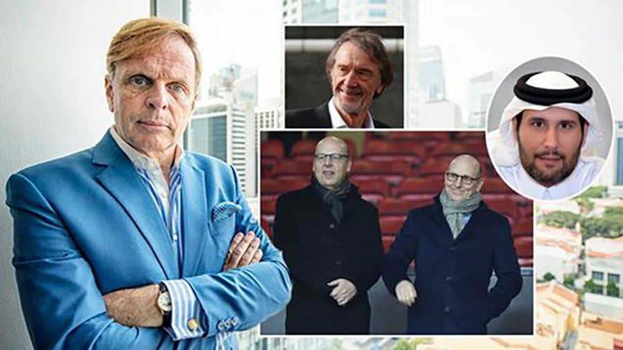 3 nhà đầu tư này đang hỏi mua MU từ gia đình Glazer. ẢNH: MIRROR