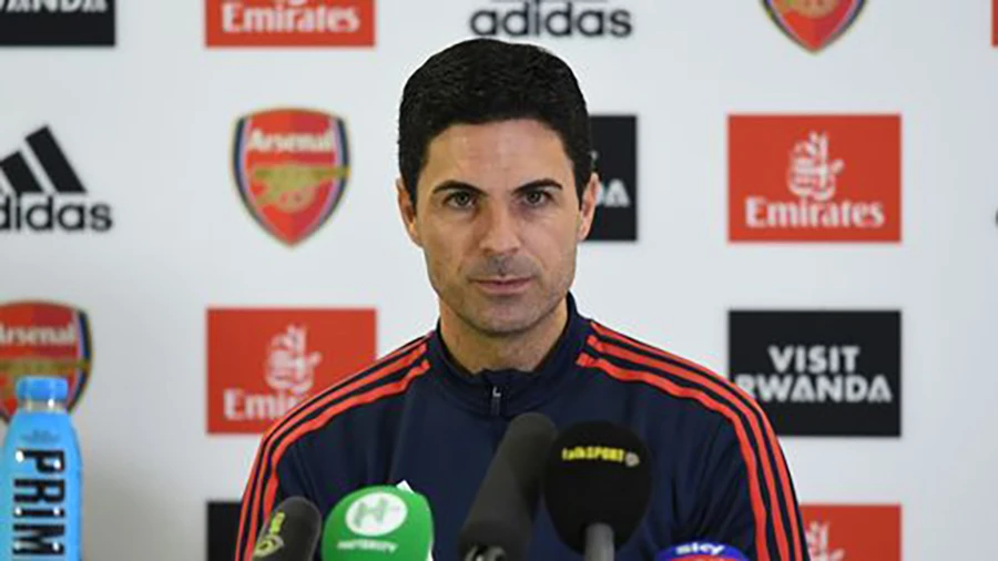 HLV Mikel Arteta đang tạo được niềm tin rất lớn ở Arsenal. ẢNH: MIRROR