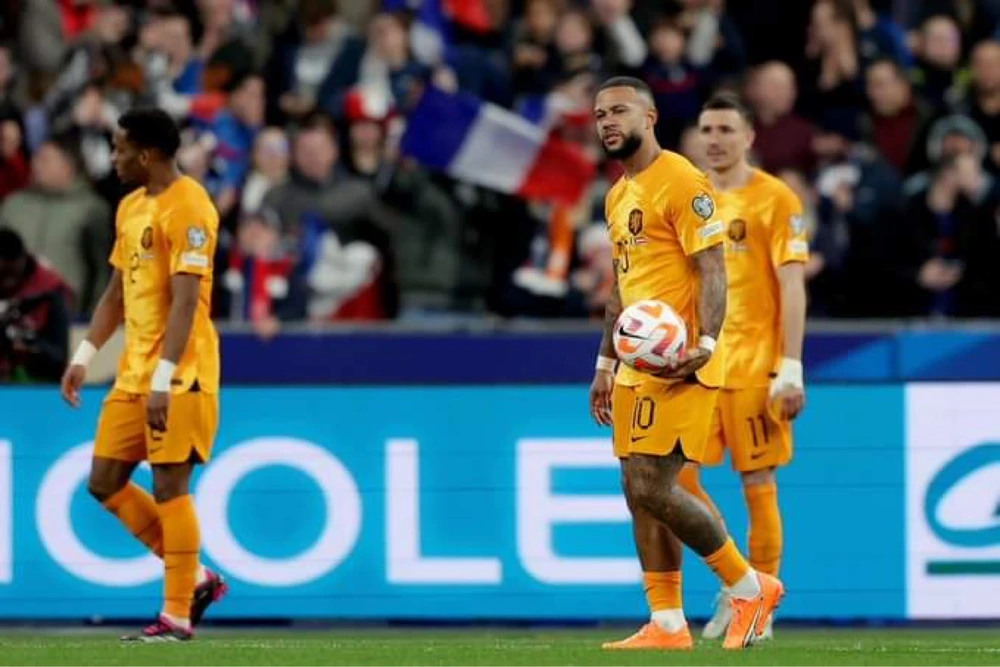 Hà Lan sẽ phải làm rất nhiều để có cơ hội đi tiếp vào vòng chung kết Euro 2024. Ảnh: Getty