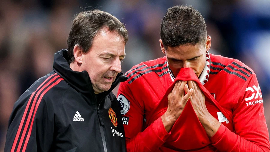 Varane thường xuyên dính rất nhiều chấn thương trong sự nghiệp của mình. ẢNH: GETTY