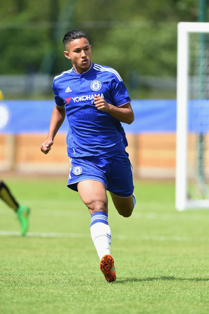 Bolkiah từng chơi cho Chelsea. ẢNH: GETTY