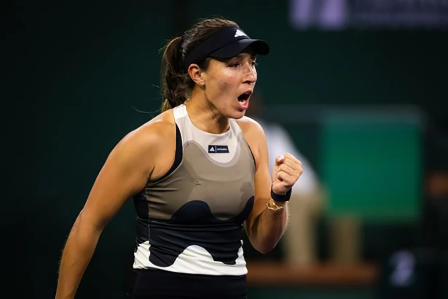 Jessica Pegula hiện là tay vợt xếp thứ ba thế giới. ẢNH: GETTY