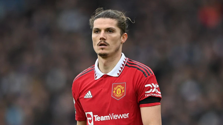 Marcel Sabitzer chỉ ở MU đến cuối mùa này. ẢNH: GETTY