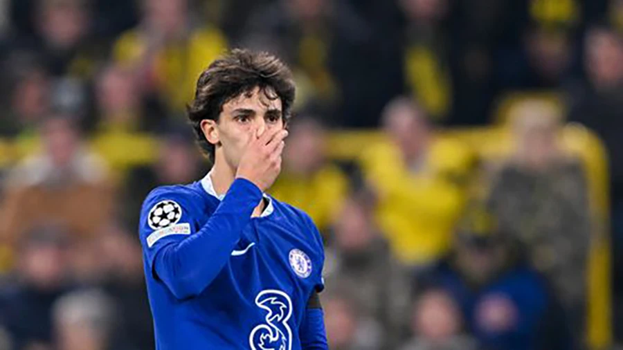 Felix vẫn đang cố gắng thích nghi với môi trường Premier League. ẢNH: GETTY