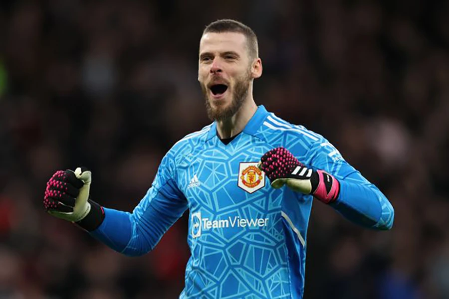 De Gea chơi rất ấn tượng và có nhiều pha cứu thua xuất thần mùa này. ÀNH: GETTY