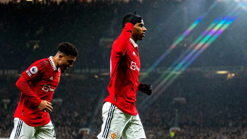 Rashford tiếp tục là mũi nhọn quan trọng của MU trên hàng công. Ảnh: Getty