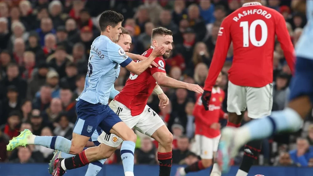 Trận thắng trước Brentford đã giúp MU lọt vào top 4. Ảnh: Getty