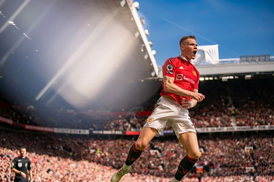 McTominay tiếp tục phong độ ghi bàn ấn tượng trong thời gian gần đây tại đội tuyển và CLB. ẢNH: GETTY