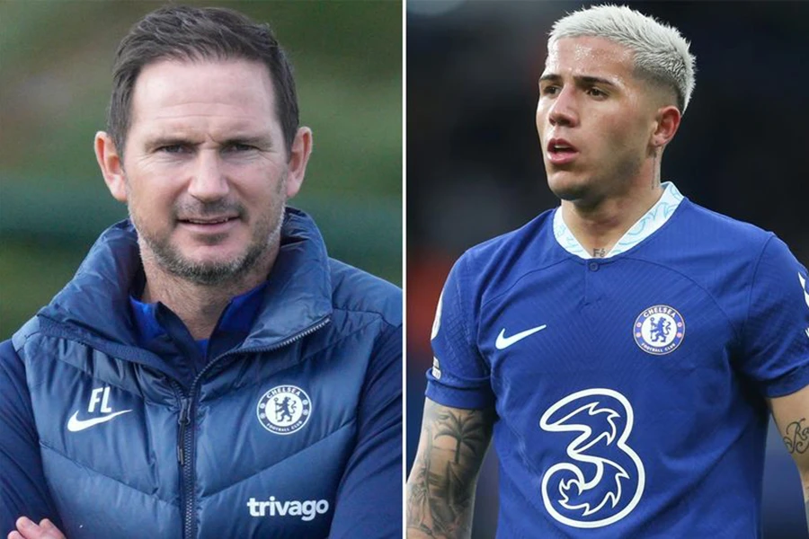 Chelsea chắn chắn không giữ Lampard ở lại và họ có thể bổ nhiệm thầy cũ của Enze Fernandez. ẢNH: MIRROR
