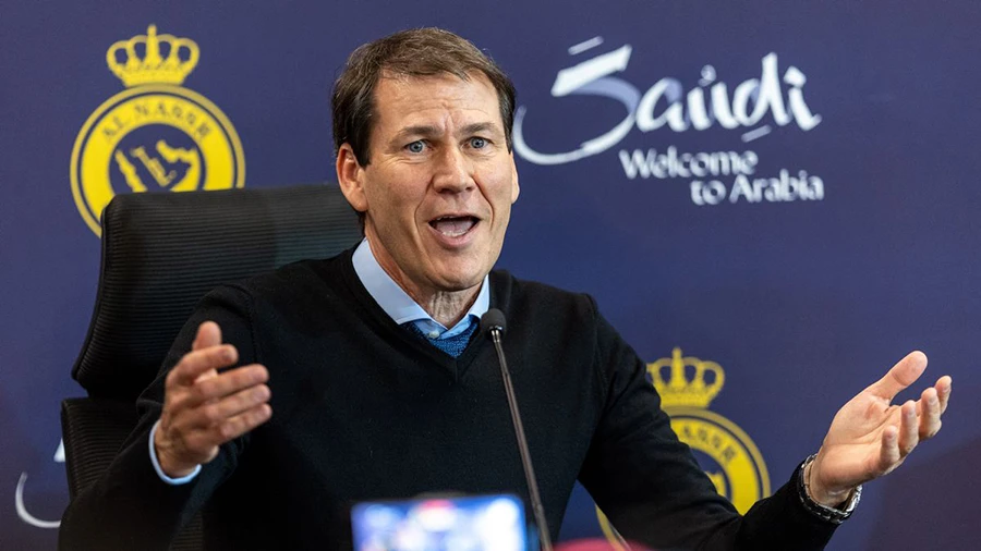 Rudi Garcia chỉ có 8 tháng làm việc tại Al Nassr. ẢNH: GETTY