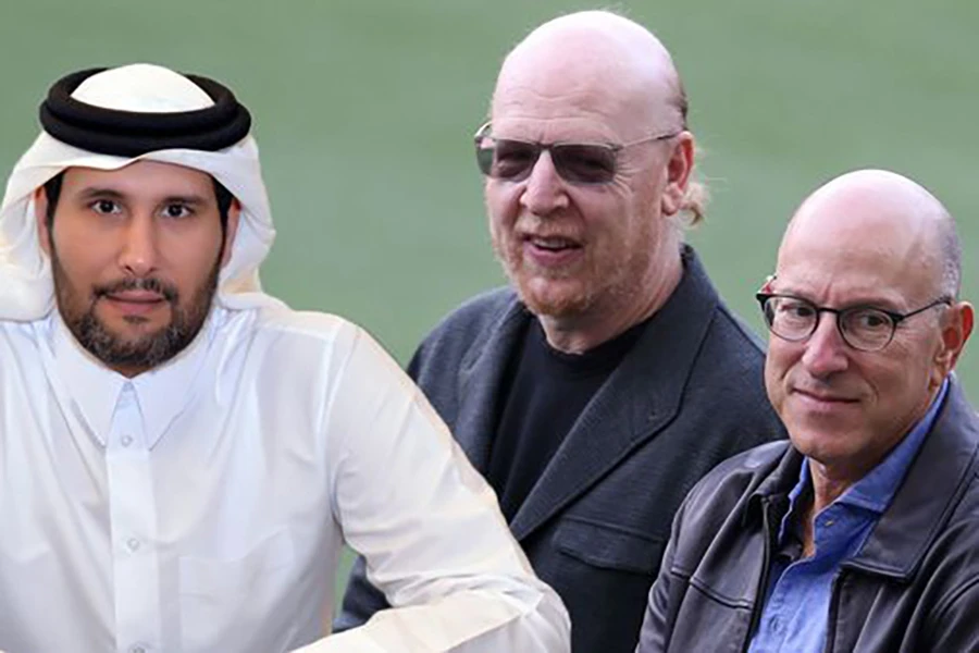 Sheikh Jassim bin Hamad Al Thani vẫn quyết tâm theo đuổi thương vụ mua MU dù nhà Glazer "làm trò". ẢNH: MIRROR