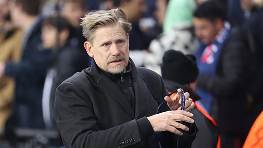 Peter Schmeichel là huyền thoại từng cùng MU giành cú ăn ba lịch sử năm 1999. ẢNH: GETTY
