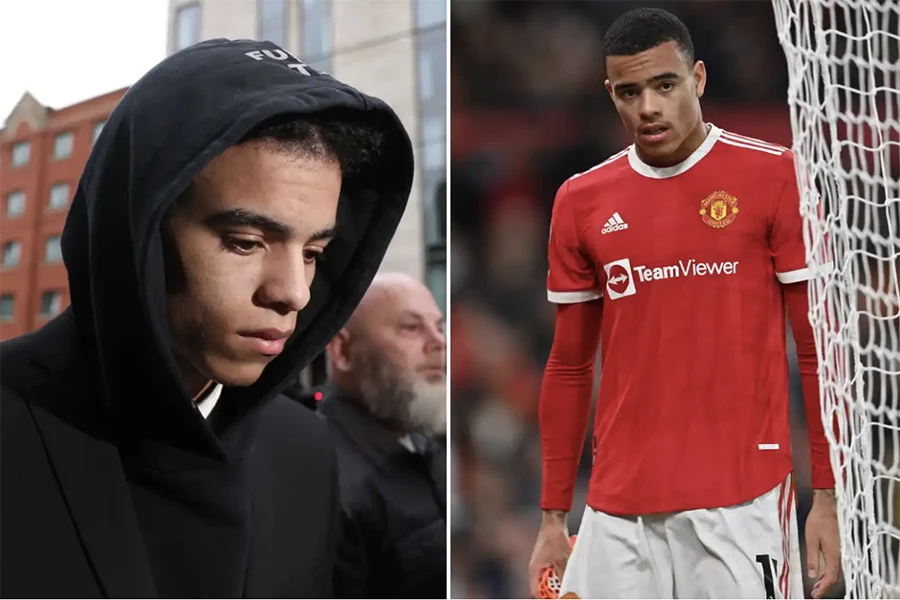 Mason Greenwood không thi đấu trận nào trong hơn 1 năm qua vì dính cáo buộc hiếp dâm bạn gái. ẢNH: SUN SPORTS