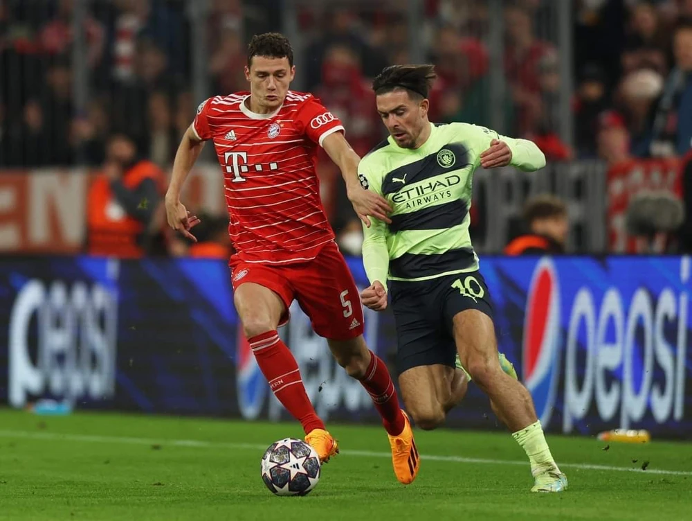 Man City sẽ gặp Real Madrid ở trận bán kết Champions League. Ảnh: Reuters