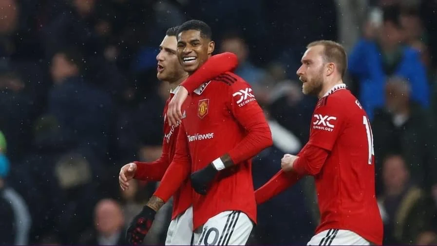Trở lại sau chấn thương, Rashford tiếp tục nổ súng đều đặn. Ảnh: Getty