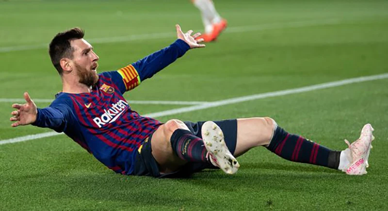 Lionel Messi là huyền thoại sống của Barcelona. ẢNH: GETTY Lionel Messi là huyền thoại sống của Barcelona. ẢNH: GETTY