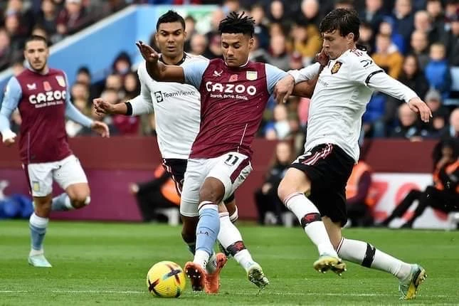 Thành tích đối đầu của Aston Villa đang nhỉnh hơn MU ở đấu trường Premier League. Ảnh: Getty