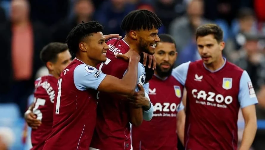 Aston Villa đang bay cao với thành tích 10 trận bất bại. Ảnh: Getty