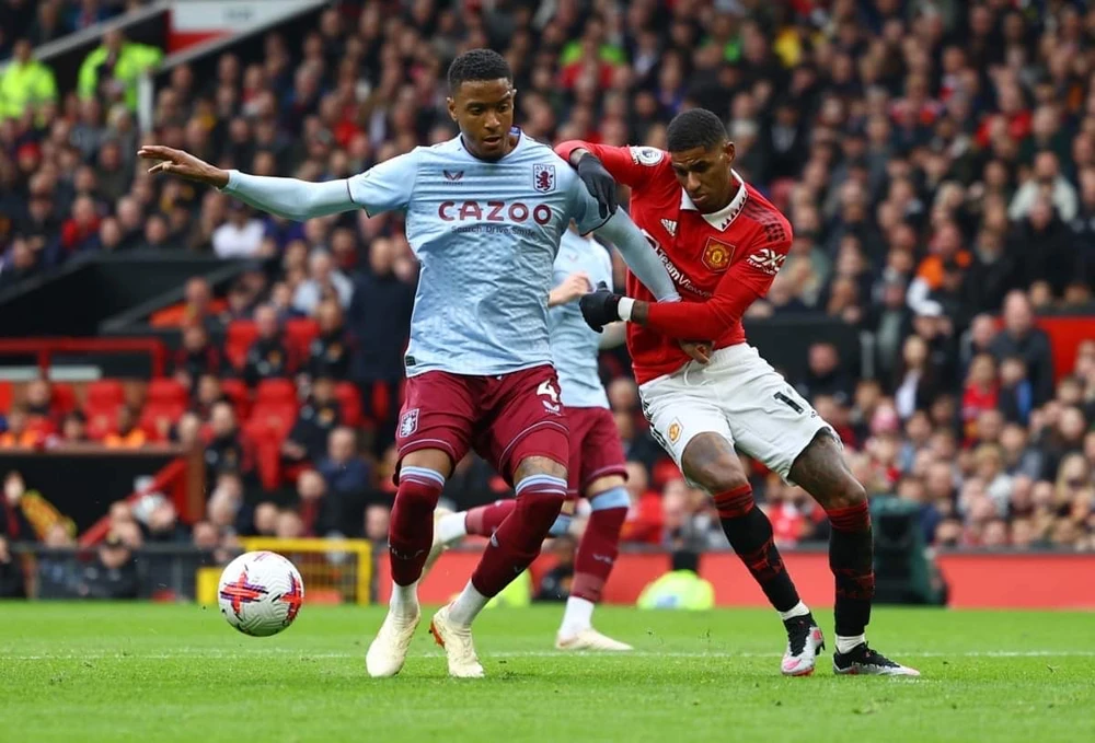 MU nhọc nhằn có 3 điểm trước Aston Villa. Ảnh: Reuters