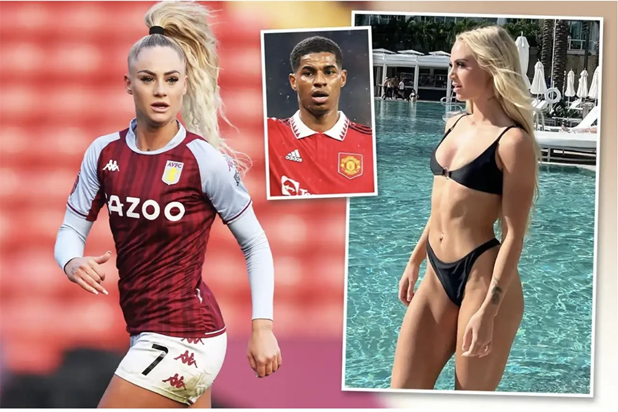 Rashford đã giải cứu cầu thủ bóng đá được xem là xinh đẹp nhất thế giới. ẢNH: SUN SPORTS