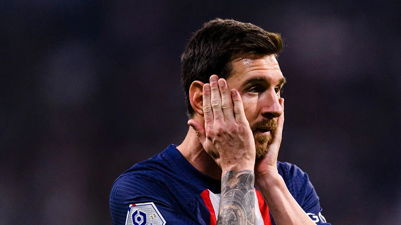 Messi không thể giúp PSG giành Champions League. ẢNH: GETTY