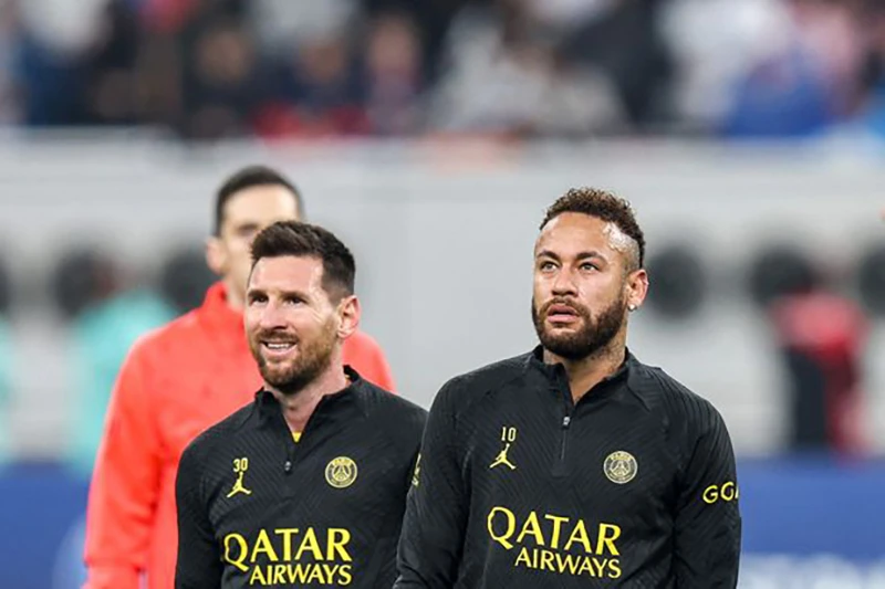 Messi và Neymar nhiều khả năng sẽ rời PSG vì không còn phù hợp với dự án mới của CLB. ẢNH: GETTY