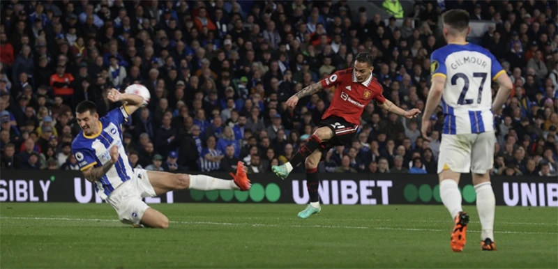 MU nhận thất bại cay đắng 0-1 trước Brighton. ẢNH: GETTY