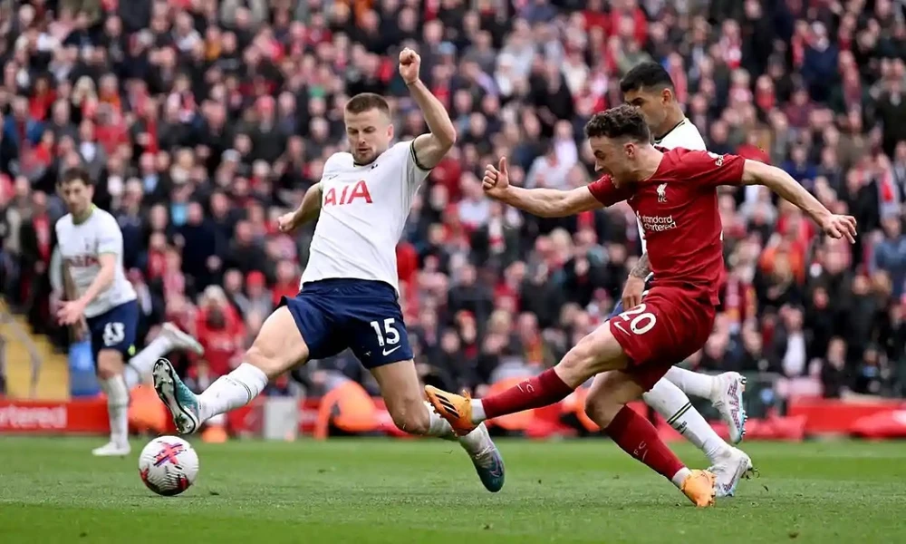Liverpool vừa có chiến thắng quan trọng trước Tottenham để leo lên vị trí thứ 5. Ảnh: Getty