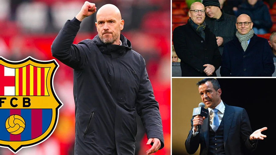 Kế hoạch chuyển nhượng của Ten Hag đứng hình vì vụ đổi chủ của MU. ẢNH: MIRROR