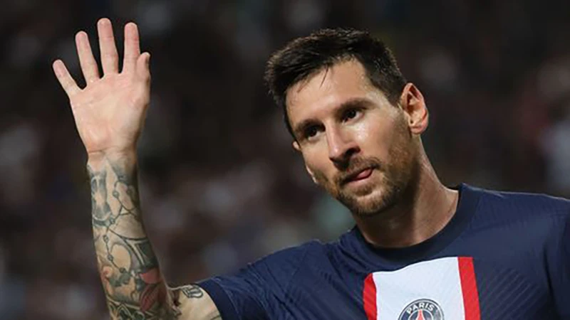 Messi gần như chắc chắn chia tay PSG sau khi kết thúc mùa giải này. ẢNH: GETTY