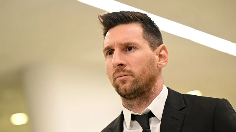 Lionel Messi gần như chắc chắn rời PSG sau khi hết hợp đồng vào cuối mùa này. ẢNH: GETTY