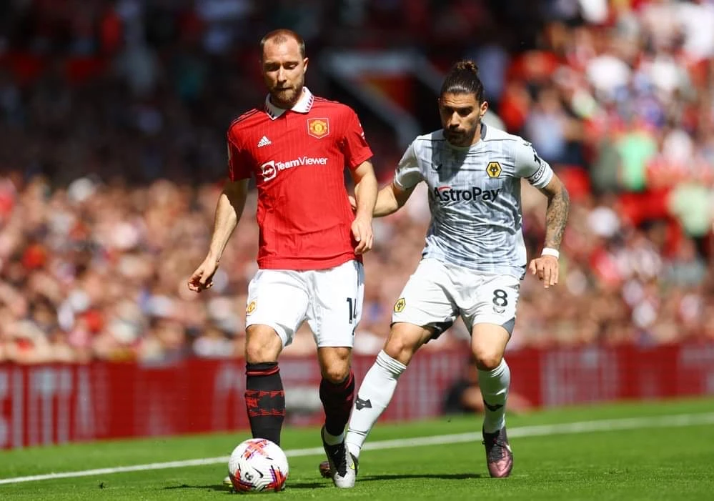 MU xây chắc vị trí thứ 4 sau khi giành trọn 3 điểm trước Wolves. Ảnh: Getty