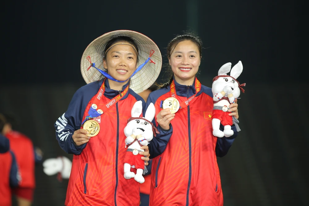 Hạ Myanmar ở chung kết, tuyển nữ Việt Nam đi vào lịch sử SEA Games ảnh 44