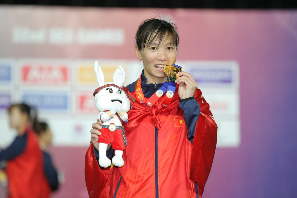 Hạ Myanmar ở chung kết, tuyển nữ Việt Nam đi vào lịch sử SEA Games ảnh 43