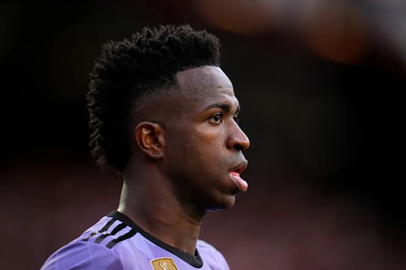 Vinicius đã lên tiếng trên Instagram sau trận đấu. ẢNH: GETTY