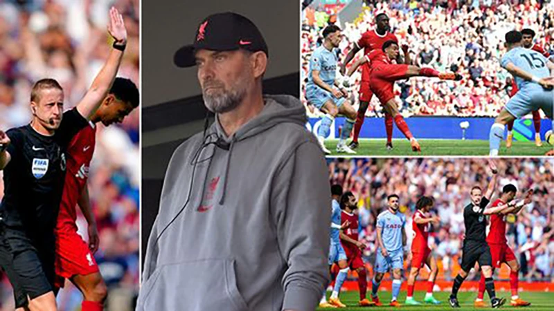 Trận hòa tai hại 1-1 trước Aston Villa khiến mọi nỗ lực vượt khó của Liverpool trong giai đoạn cuối mùa tan thành mây khói. ẢNH: MIRROR