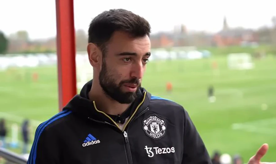 Bruno Fernandes đòi hỏi một CLB như MU phải có thành tích cao hơn nữa. ẢNH: SKY SPORTS