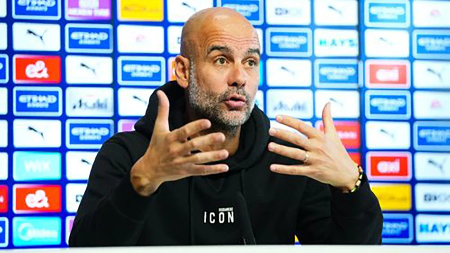Pep Guardiola xây dựng đội hình thống trị châu Âu cho Man City. ẢNH: GETTY