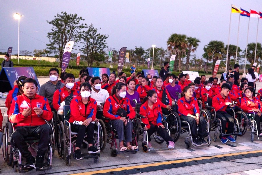 Sau SEA Games 32, các VĐV Para Games sẽ tranh tài tại Campuchia từ ngày 3 đến 9-6. Ảnh: CTV