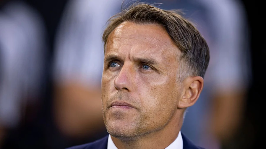 Phil Neville có hơn 2 năm dẫn dắt Inter Miami. ẢNH: GETTY