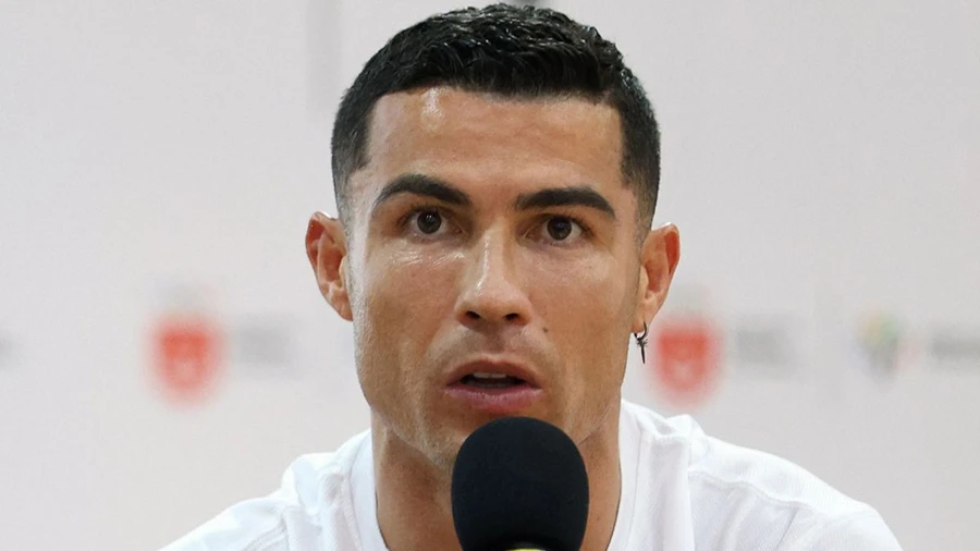 Ronaldo đã nói về niềm đam mê chơi bóng tại Singapore. ẢNH: GETTY