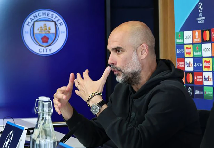 Pep Guardiola tin rằng Man City đã có nhiều kinh nghiệm và sẵn sàng vô địch Champions League. ẢNH: GETTY