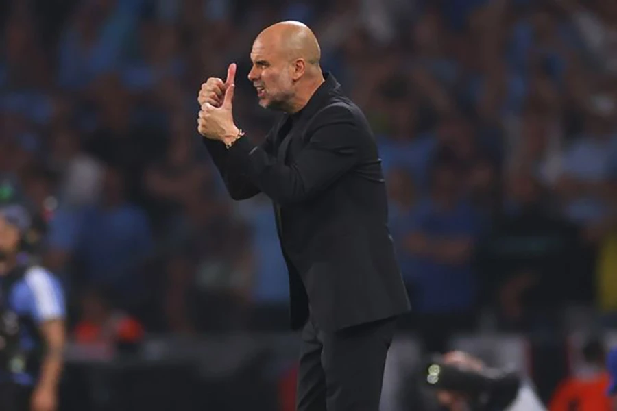 Pep Guardiola được xem là thiên tài chiến thuật. ẢNH: GETTY