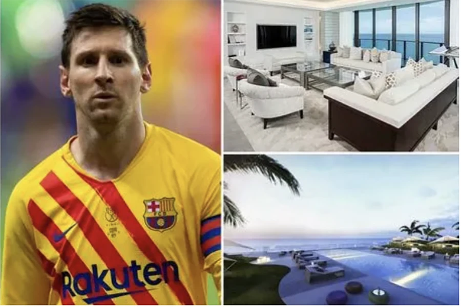 Messi sở hữu căn hộ trị giá 5 triệu bảng Anh ở Miami. ẢNH: DAILY STAR