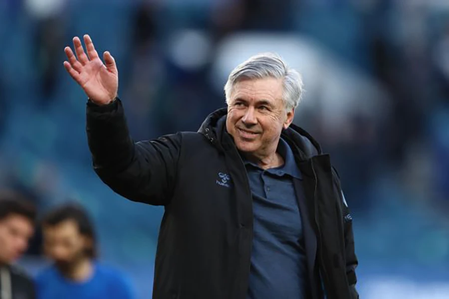 Ancelotti rời Everton vì không cưỡng lại sự hấp dẫn từ việc trở lại dẫn dắt Real Madrid. ẢNH: GETTY