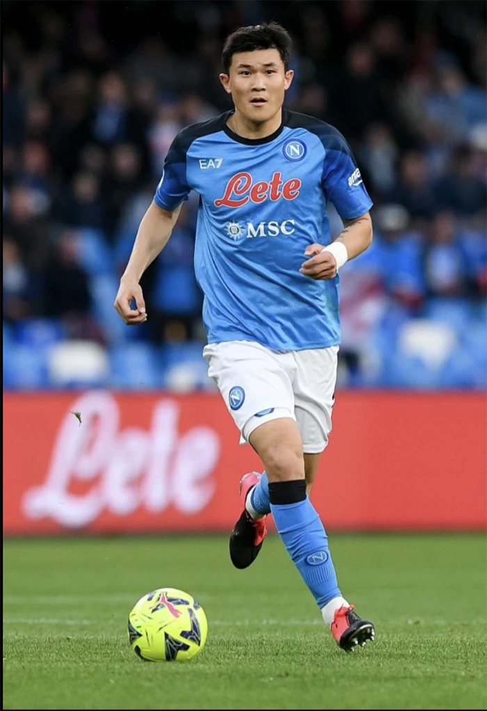 Kim Min-jae có mùa giải đầu tiên rất thành công tại Napoli. ẢNH: REX